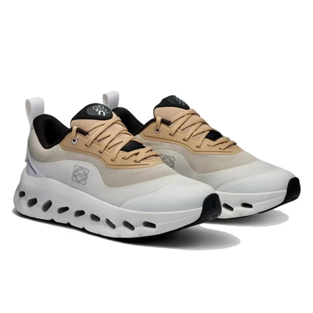 Rare Loewe X On - Cloudtilt 2.0 Running Shoes In Tan Cream Size 11.5 View 2